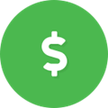 We pay cash